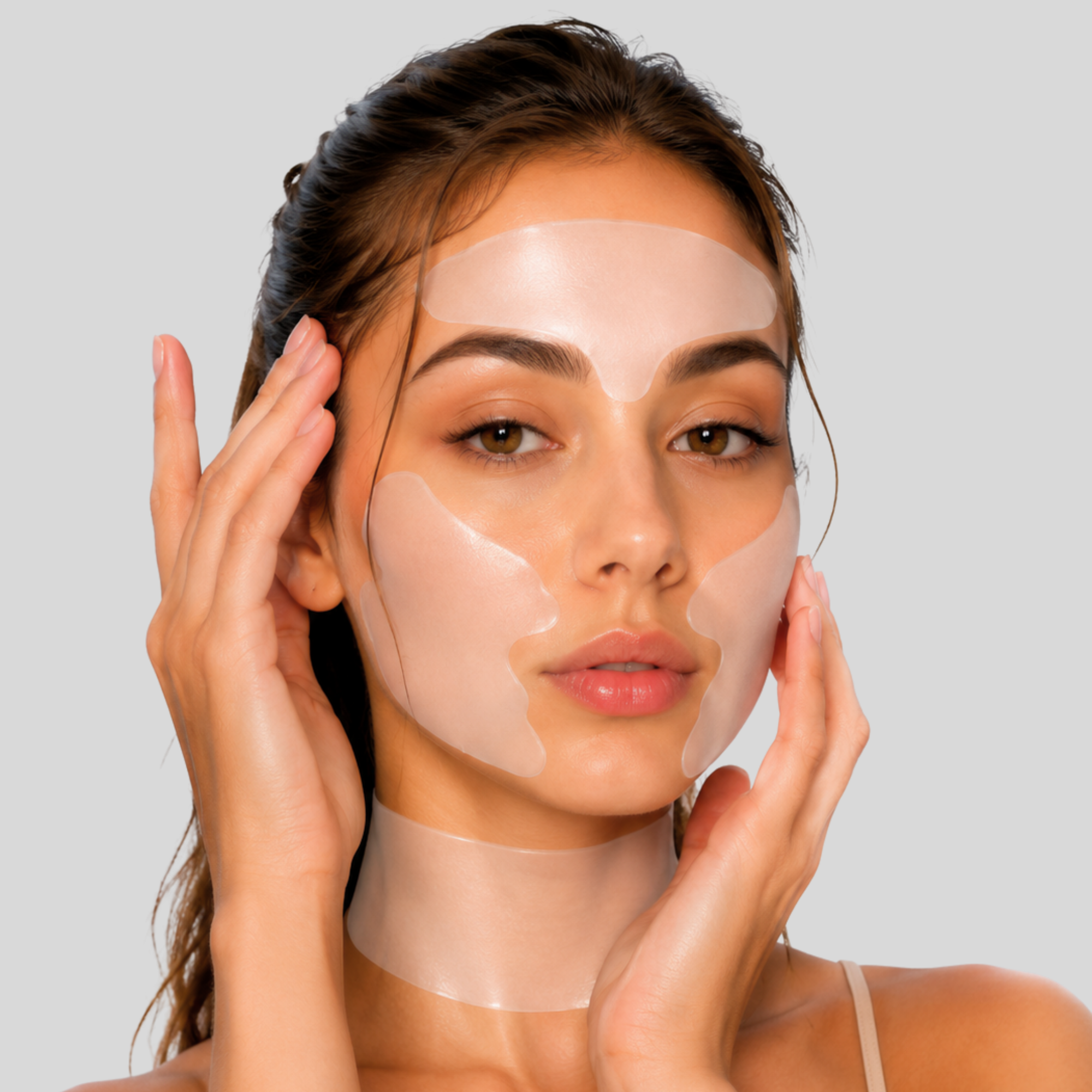 Reusable Anti-Wrinkle Silicone Patches