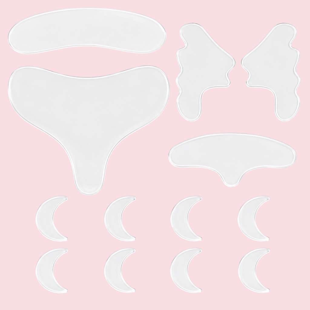 Reusable Anti-Wrinkle Silicone Patches